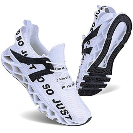 Women's Running Shoes Non Slip Athletic Tennis Walking Sneakers White